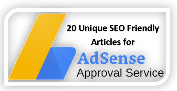 20 unique SEO articles for google adsense